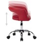 vidaXL Sillas comedor 2 unidades cuero sintético rojo tinto vidaXL Sillas comedor 2 unidades cuero sintético rojo tinto