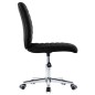 vidaXL Sillas de comedor de tela negras 2 unidades vidaXL Sillas de comedor de tela negras 2 unidades
