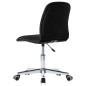 vidaXL Sillas de comedor de tela negras 2 unidades vidaXL Sillas de comedor de tela negras 2 unidades