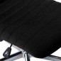 vidaXL Sillas de comedor de tela negras 2 unidades vidaXL Sillas de comedor de tela negras 2 unidades