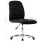 vidaXL Sillas de comedor de tela negras 2 unidades vidaXL Sillas de comedor de tela negras 2 unidades