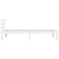 vidaXL Estructura de cama madera maciza blanco 90x200 cm vidaXL Estructura de cama madera maciza blanco 90x200 cm