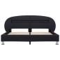 vidaXL Estructura de cama con LED cuero sintético negro 180x200 cm vidaXL Estructura de cama con LED cuero sintético negro 180x200 cm