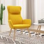 vidaXL Sillón de relax de terciopelo amarillo mostaza vidaXL Sillón de relax de terciopelo amarillo mostaza