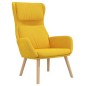 vidaXL Sillón de relax de terciopelo amarillo mostaza vidaXL Sillón de relax de terciopelo amarillo mostaza
