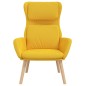 vidaXL Sillón de relax de terciopelo amarillo mostaza vidaXL Sillón de relax de terciopelo amarillo mostaza