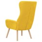 vidaXL Sillón de relax de terciopelo amarillo mostaza vidaXL Sillón de relax de terciopelo amarillo mostaza