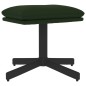 vidaXL Reposapiés de terciopelo verde oscuro 60x60x36 cm vidaXL Reposapiés de terciopelo verde oscuro 60x60x36 cm