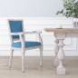 vidaXL Silla de comedor terciopelo azul vidaXL Silla de comedor terciopelo azul