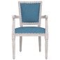 vidaXL Silla de comedor terciopelo azul vidaXL Silla de comedor terciopelo azul