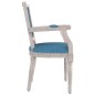 vidaXL Silla de comedor terciopelo azul vidaXL Silla de comedor terciopelo azul