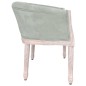 vidaXL Banco de terciopelo gris claro 98x56x69 cm vidaXL Banco de terciopelo gris claro 98x56x69 cm