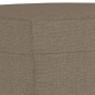 vidaXL Banco de tela gris taupe 100x35x41 cm vidaXL Banco de tela gris taupe 100x35x41 cm