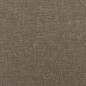 vidaXL Banco de tela gris taupe 100x35x41 cm vidaXL Banco de tela gris taupe 100x35x41 cm