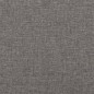 vidaXL Banco de tela gris oscuro 70x35x41 cm