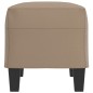 vidaXL Banco de cuero sintético color capuchino 70x35x41 cm vidaXL Banco de cuero sintético color capuchino 70x35x41 cm