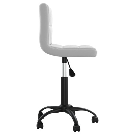 vidaXL Sillas de comedor giratorias 4 uds de terciopelo gris claro