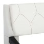 vidaXL Estructura de cama de cuero sintético blanco y negro 140x200 cm vidaXL Estructura de cama de cuero sintético blanco y negro 140x200 cm