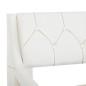 vidaXL Estructura de cama de cuero sintético blanco 140x200 cm vidaXL Estructura de cama de cuero sintético blanco 140x200 cm