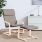 vidaXL Sillón de relax de tela gris taupe vidaXL Sillón de relax de tela gris taupe