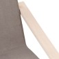 vidaXL Sillón de relax de tela gris taupe vidaXL Sillón de relax de tela gris taupe
