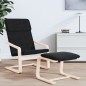 vidaXL Sillón de relax de tela negro vidaXL Sillón de relax de tela negro