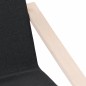 vidaXL Sillón de relax de tela negro vidaXL Sillón de relax de tela negro