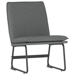 vidaXL Sillón de relax tela gris oscuro 52x75x76 cm