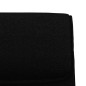 vidaXL Banco de tela negro 100x64x80 cm vidaXL Banco de tela negro 100x64x80 cm