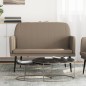vidaXL Banco de cuero sintético color capuchino 107x80x81 cm vidaXL Banco de cuero sintético color capuchino 107x80x81 cm