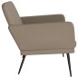 vidaXL Banco de cuero sintético color capuchino 107x80x81 cm vidaXL Banco de cuero sintético color capuchino 107x80x81 cm