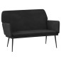 vidaXL Banco de terciopelo negro 108x79x79 cm vidaXL Banco de terciopelo negro 108x79x79 cm