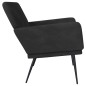 vidaXL Banco de terciopelo negro 108x79x79 cm vidaXL Banco de terciopelo negro 108x79x79 cm
