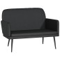 vidaXL Banco de cuero sintético negro 107x80x81 cm vidaXL Banco de cuero sintético negro 107x80x81 cm
