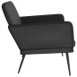 vidaXL Banco de cuero sintético negro 107x80x81 cm vidaXL Banco de cuero sintético negro 107x80x81 cm