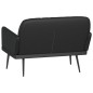 vidaXL Banco de cuero sintético negro 107x80x81 cm vidaXL Banco de cuero sintético negro 107x80x81 cm
