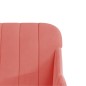 vidaXL Sillón de terciopelo rosa 63x76x80 cm vidaXL Sillón de terciopelo rosa 63x76x80 cm