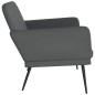 vidaXL Banco de cuero sintético gris 107x80x81 cm vidaXL Banco de cuero sintético gris 107x80x81 cm
