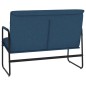 vidaXL Banco de tela azul 100x64x80 cm vidaXL Banco de tela azul 100x64x80 cm