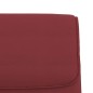 vidaXL Banco de cuero sintético rojo tinto 100x64x80 cm vidaXL Banco de cuero sintético rojo tinto 100x64x80 cm
