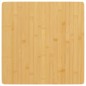 vidaXL Tablero de mesa de bambú 60x60x4 cm