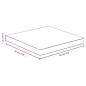 vidaXL Tablero de mesa de bambú 60x60x4 cm
