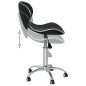 vidaXL Sillas de comedor giratorias 4 unidades cuero sintético negro vidaXL Sillas de comedor giratorias 4 unidades cuero sintético negro