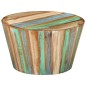 vidaXL Mesa de centro de madera maciza reciclada Ø52x30 cm vidaXL Mesa de centro de madera maciza reciclada Ø52x30 cm