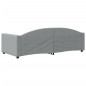 vidaXL Sofá cama tela gris claro 90x200 cm vidaXL Sofá cama tela gris claro 90x200 cm