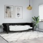 vidaXL Sofá cama cuero sintético negro 80x200 cm vidaXL Sofá cama cuero sintético negro 80x200 cm