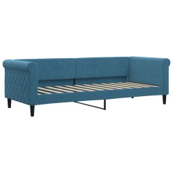 vidaXL Sofá cama terciopelo azul 80x200 cm