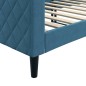 vidaXL Sofá cama terciopelo azul 80x200 cm vidaXL Sofá cama terciopelo azul 80x200 cm