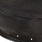 vidaXL Taburetes de cocina 2 unidades cuero auténtico de cabra negro vidaXL Taburetes de cocina 2 unidades cuero auténtico de cabra negro