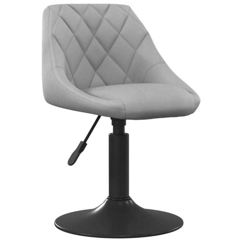 vidaXL Silla de comedor de terciopelo verde claro vidaXL Silla de comedor de terciopelo verde claro